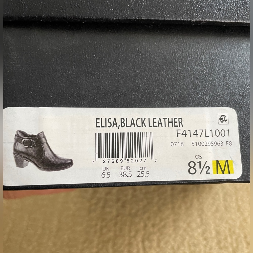 Naturalizer Elisa Black Boots - Size 8.5M - Picture 8 of 8